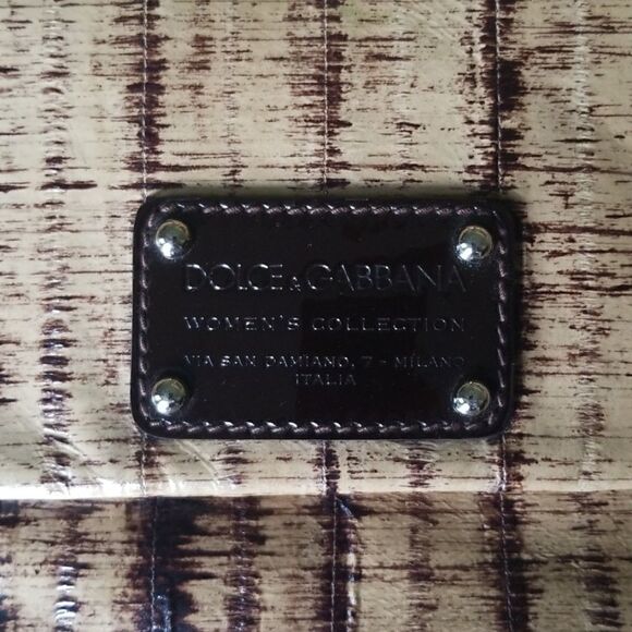 Dolce & Gabbana Vintage Miss Lexington Water Eel Clutch - Picture 5 of 8